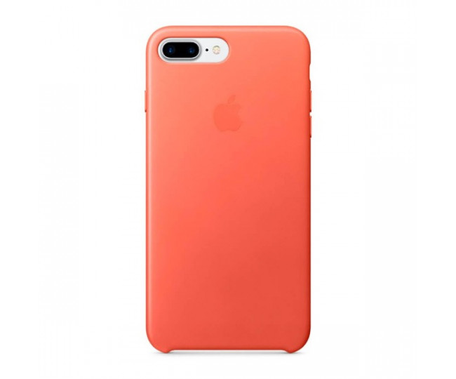 Оригинальный чехол Apple Leather Case для iPhone 8 Plus/7 Plus Geranium (MQ5H2)