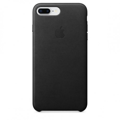 Оригинальный чехол Apple Leather Case для iPhone 8 Plus/7 Plus Black (MQHM2)