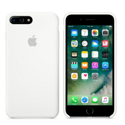 Чохол Silicone Case White для iPhone 7 Plus