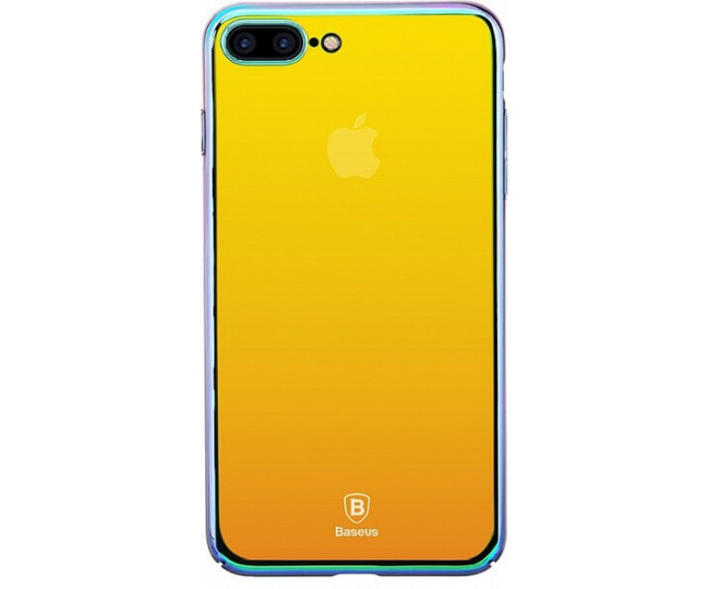 Чохол Baseus Glass Case для iPhone 7 Plus Stream Gold