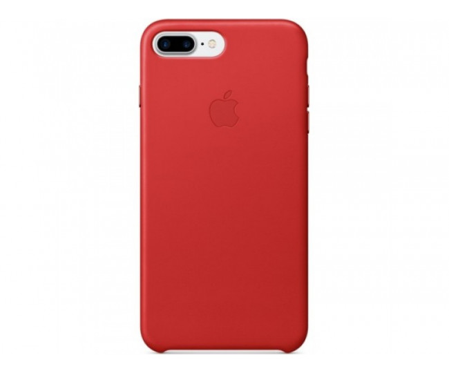 Чохол Apple iPhone 7 Plus Leather Case - (PRODUCT) RED (MMYK2)