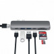 Хаб Satechi Aluminum Type-C Pro Hub Adapter Silver