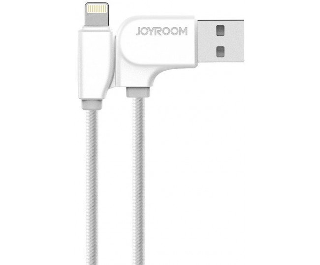 Кабель USB iPhone 5, Joyroom, White, 1 м (S-M126)