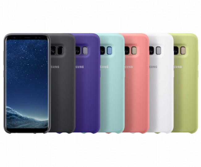 Чохол Silicone Cover для Samsung Galaxy S8 Black