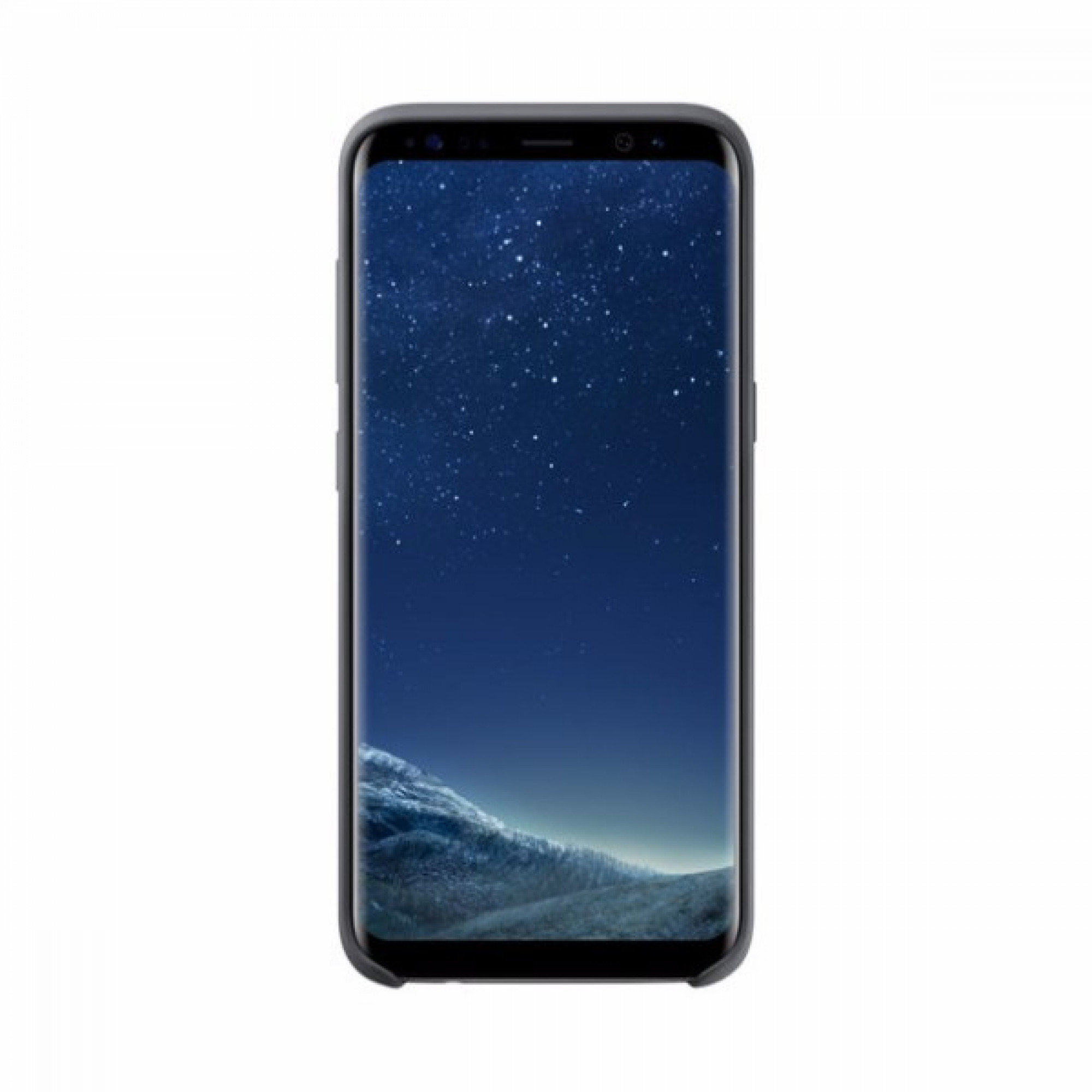 Чохол Silicone Cover для Samsung Galaxy S8 Black