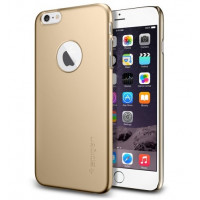 Чохол Spigen Case Thin Fit A Champagne Gold для Apple Iphone 6 Plus