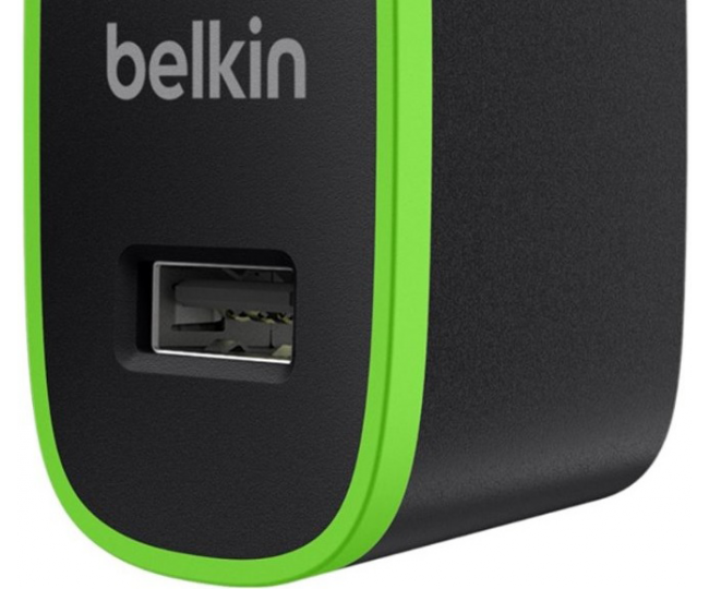 Мережевий зарядний пристрій Belkin USB Home Charger (220V, USB 2.1A) Black (F8J052cwBLK)