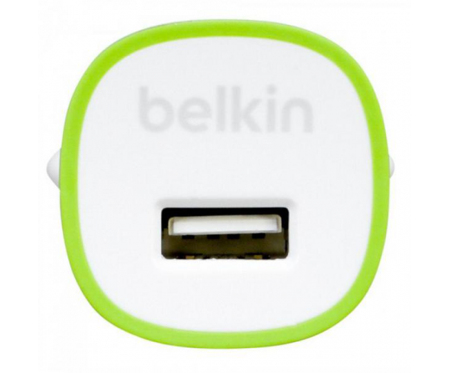 Сетевое зарядное устройство Belkin USB HomeCharger (USB 1A) UNI 5V White (F8J013vfWHT)