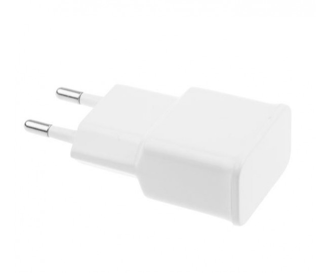 Универсальное зарядное устройство адаптер на 2 USB порта 2A, цвет белый для iPhone 4/4s/5/5s 