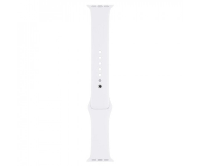 Apple Watch Series 1 38mm Silver Aluminum Case with White Sport Band (MNNG2)