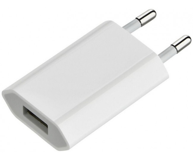 Межовий адаптер USB - блок живлення 1A для IPhone / iPod / iPad Mini (MD813)