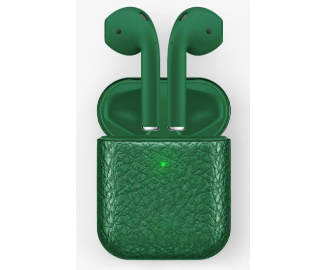Навушники Apple AirPods 2 MRXJ2 Calfskin Green