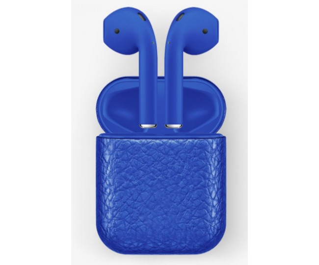 Навушники Apple AirPods 1 MMEF2 Calfskin Blue
