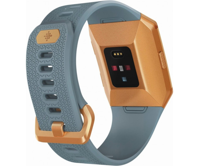 Smart часы FITBIT IONIC WATCH SLATE BLUE / BURNT ORANGE ONE SIZE ( S & L INCLUDED ) FB503CPBU