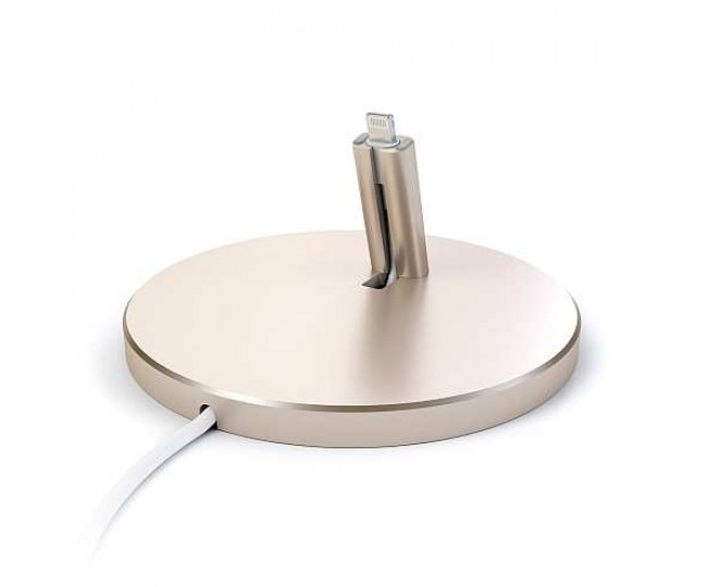Подставка Satechi Aluminum Desktop Charging Stand for iPhone Gold