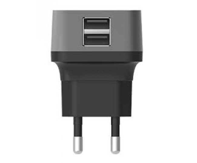 Мережеве з / у Lab.C X2 2 Port USB Wall Charger (2.4A) Space Gray