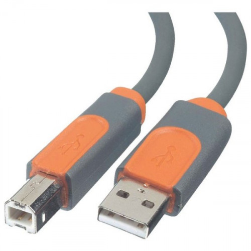 Кабель BELKIN USB 2.0 (AM/BM) DSTP, 3M,Pro Series CU1000cp3M