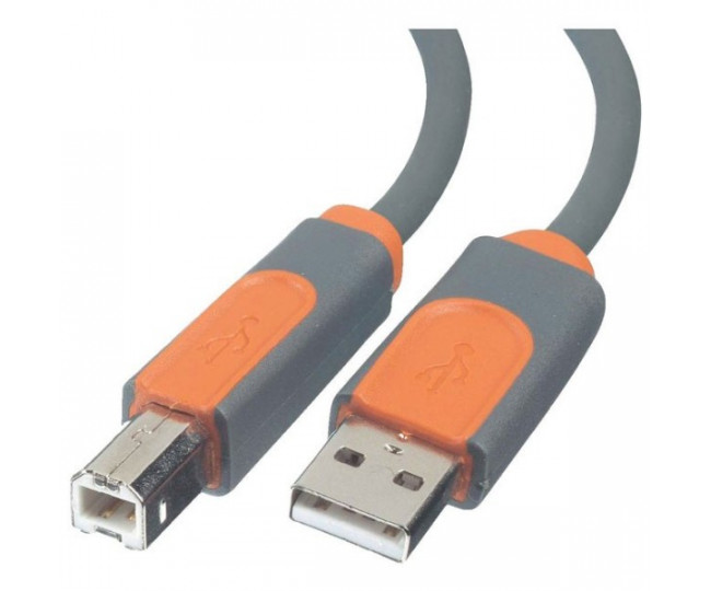 Кабель BELKIN USB 2.0 (AM/BM) DSTP, 3M,Pro Series CU1000cp3M
