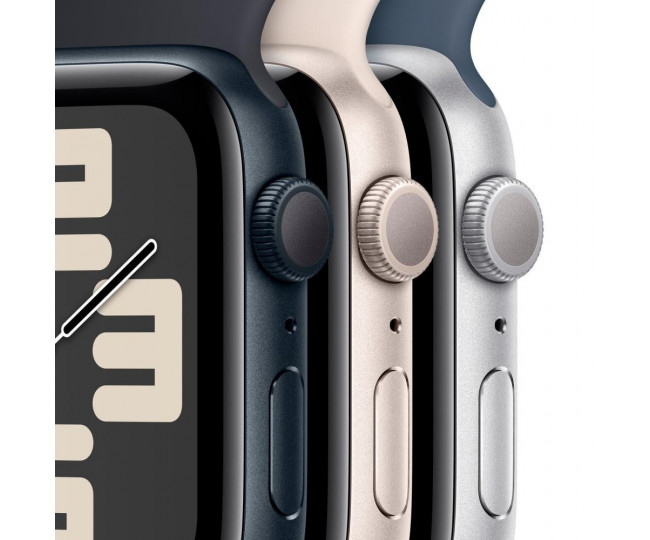 Apple Watch SE 2 44mm Midnight Aluminum Case with Midnight Sport Band (M/L) (MRE93) 2023 б/у
