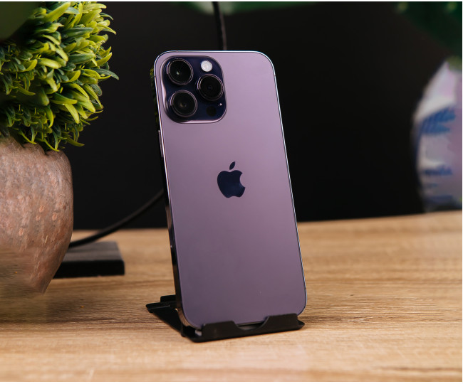 Apple iPhone 14 Pro Max 128GB eSIM Deep Purple (MQ8R3) б/у