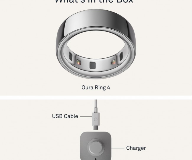 Розумне кільце Oura Ring 4 Rose Gold