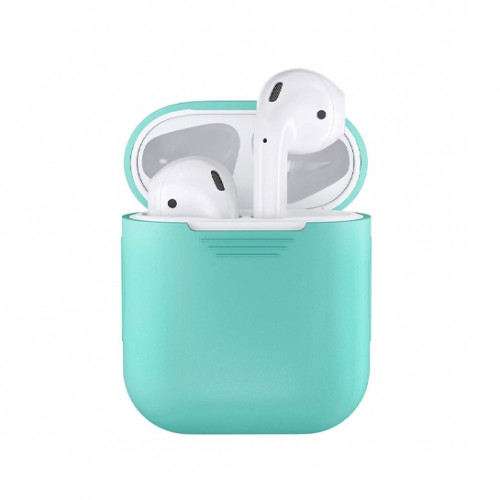 Чохол Airpods 1/2 Silicone Case no logo Mint