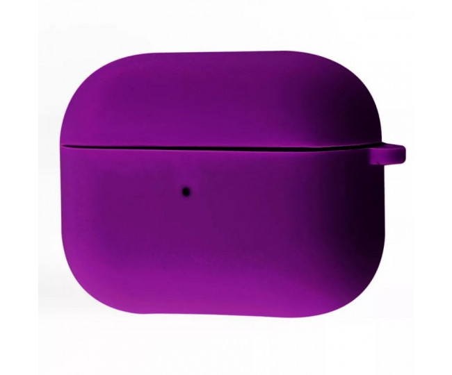 Чехол AirPods 3 Logo Silicone Case\Microfiber Purple