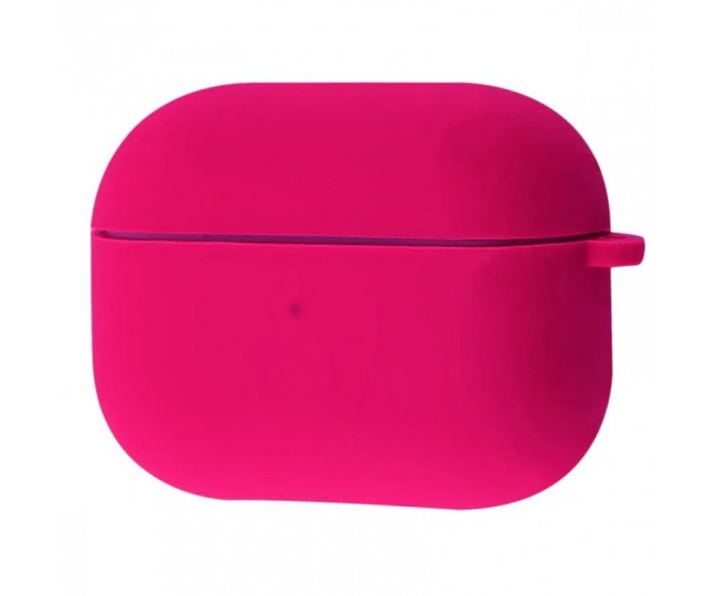 Чехол для AirPods PRO 2 Silicone case Full /rose red/