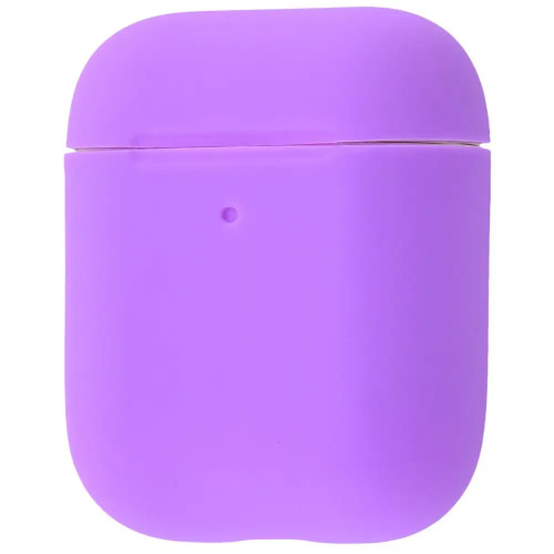 Чехол для AirPods Silicone case Full /purple/