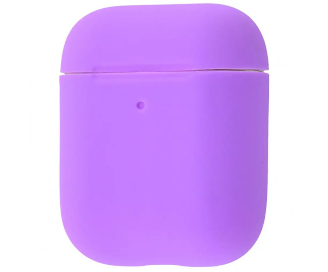 Чехол для AirPods Silicone case Full /purple/