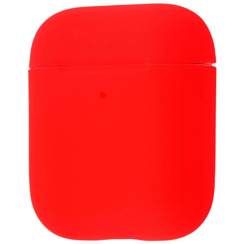 Чехол для AirPods Silicone case Full /red/