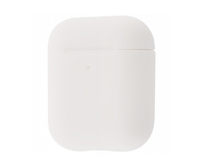 Чохол для AirPods Silicone case Full /white/