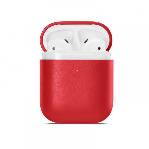 Чохол Airpods Leather Case Red