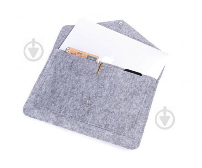 Чехол-конверт Gmakin для Macbook Pro 15 New Серый (GM07-15)