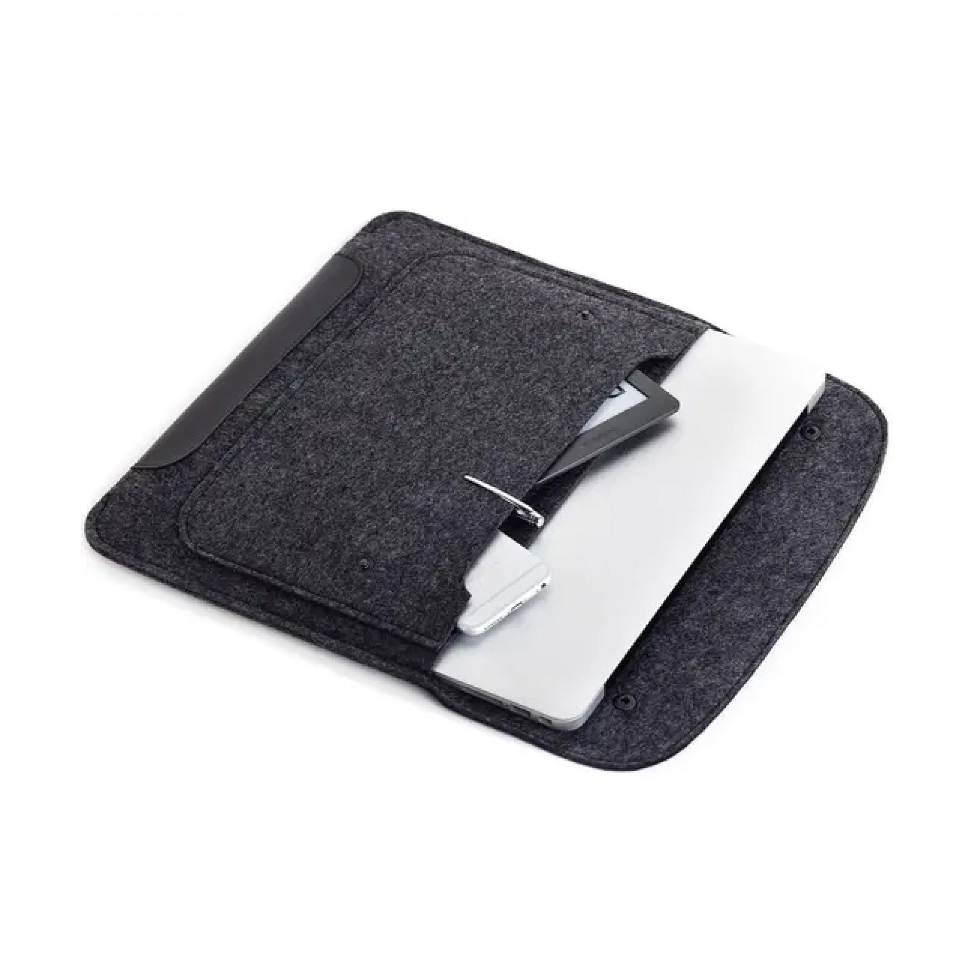 Чехол-конверт Gmakin для MacBook Pro 13,3 и Air 13,3 Black (GM01-13New)