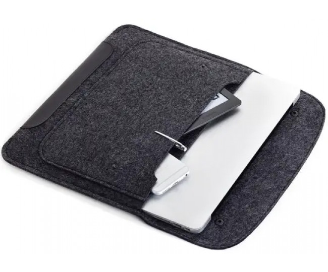 Чохол-конверт Gmakin для MacBook Pro 13,3 та Air 13,3 Black (GM01-13New)
