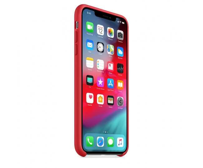 Чехол MF Apple iPhone XS Max Silicone Red