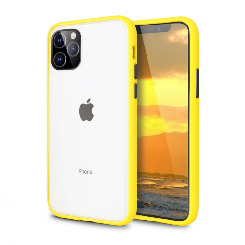 Чехол iPhone 13 Mini Gingle Series Yellow/Black