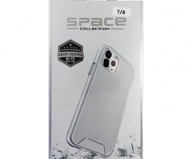 Чехол iPhone 7/8 Plus Space Collection Clear