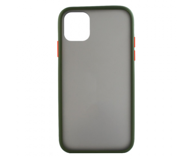 Чохол iPhone 12 Pro Max Gingle Series Green/Red