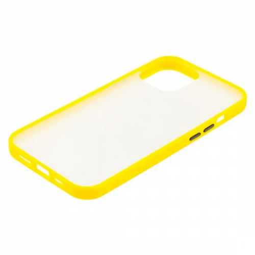 Чохол iPhone 12 Pro Max Gingle Series Yellow/Black