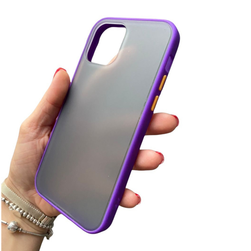 Чохол iPhone 12/12Pro Gingle Series Purple/Orange