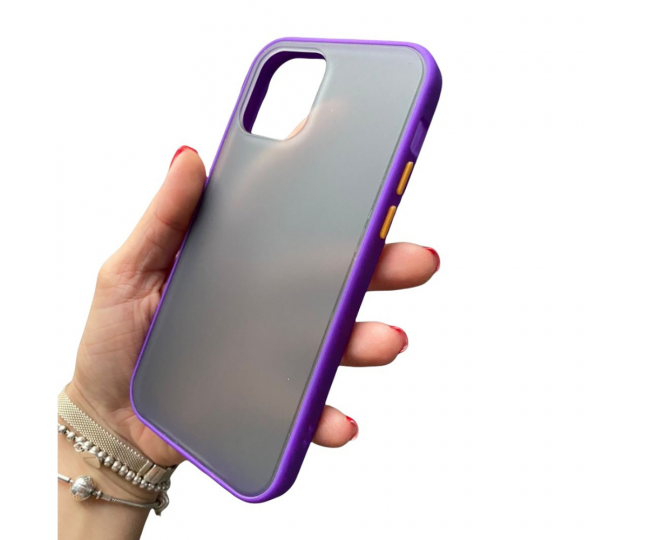 Чохол iPhone 12 Mini Gingle Series Purple Orange