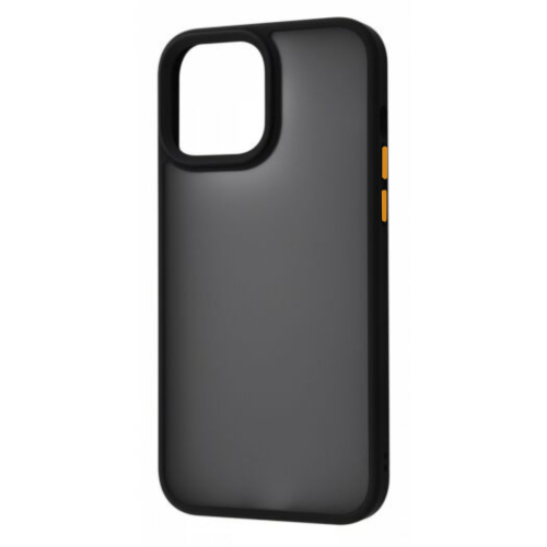 Чехол iPhone 12 Pro Max Gingle Series Black/Orange