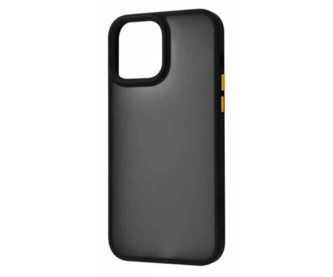 Чехол iPhone 12 Pro Max Gingle Series Black/Orange