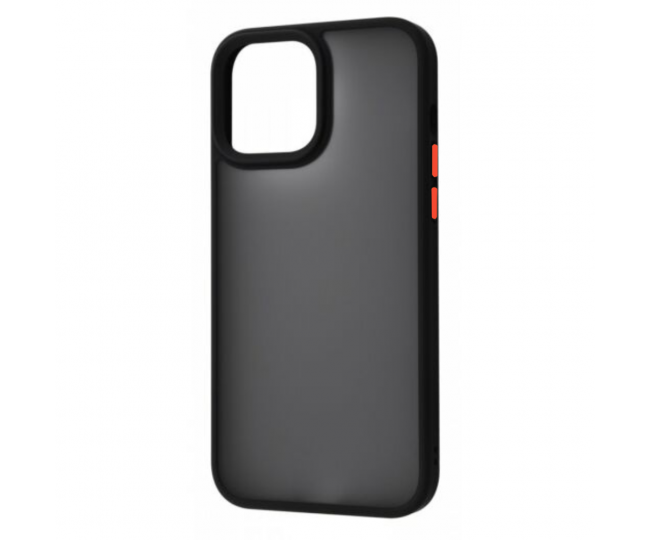 Чехол iPhone 12 Pro Max Gingle Series Black/Red