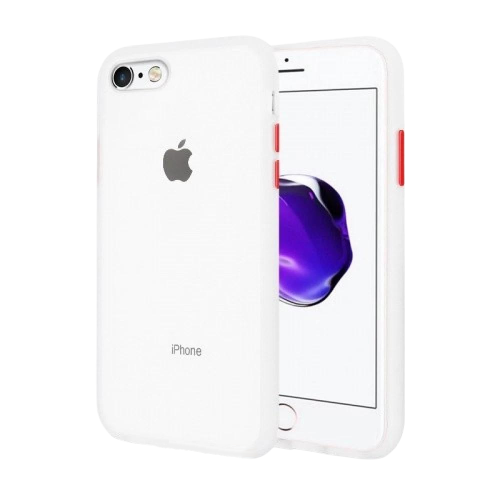 Чехол  iPhone 7/8 Plus Gingle Series Transparent/Red
