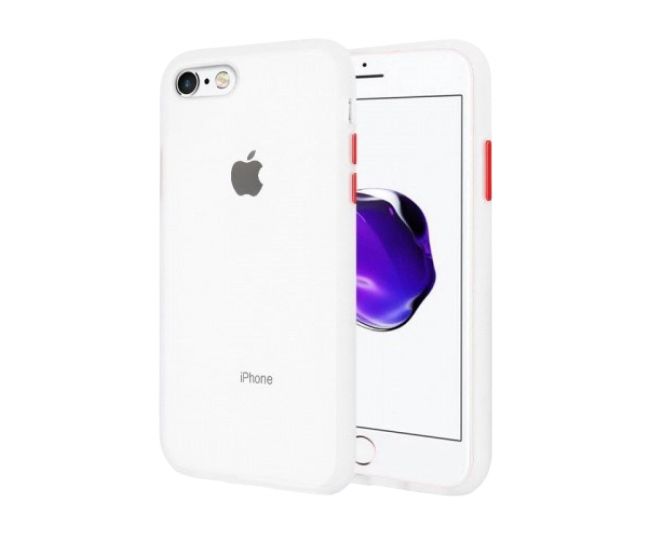 Чохол iPhone 7/8 Plus Gingle Series Transparent/Red