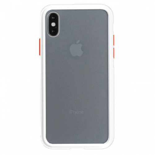 Чохол iPhone XR Gingle Series Transparent/Red