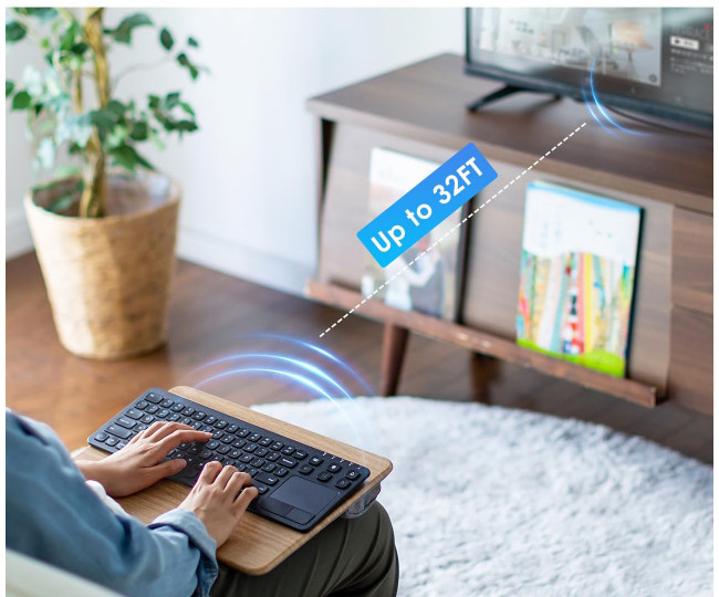 Багатофункціональна Bluetooth-клавіатура SANWA з сенсорною панеллю